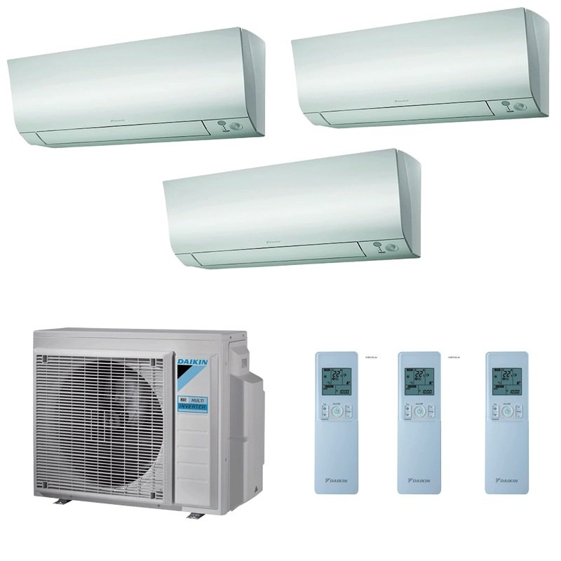 Multisplit set venkovní klimatizační jednotka Daikin 3MXM52N + 1ks vnitřní FTXA20AW + 2ks vnitřní FTXA35AW