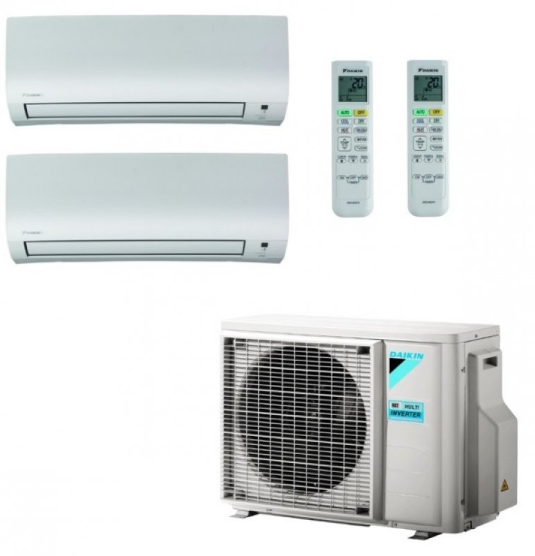 Multisplit set venkovní klimatizační jednotka Daikin 2MXM40N + 2ks vnitřní FTXA20AW  - AKČNÍ CENA !!!