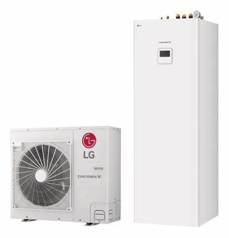 LG Therma V 4kW , akumulační nádrž 200 litrů + montáž